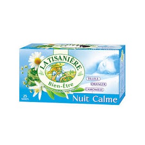 La Tisaniere Nuit Calme 25 Bags La Tisaniere Nuit Calme 25 Bags