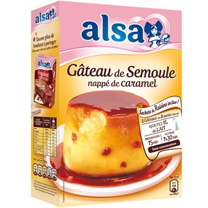 Alsa Gateau de Semoule 414g Alsa Gateau de Semoule 414g