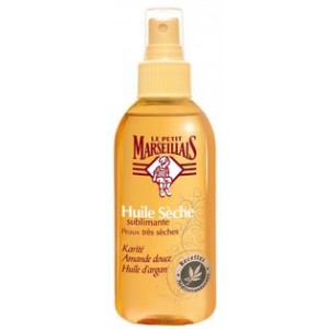 Huile Sèche Karité, Amande Douce, Huile d'Argan Huile Sèche Karité, Amande Douce, Huile d'Argan
