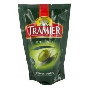 Tramier - Whole Green Olives 125g Tramier - Whole Green Olives 125g