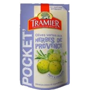 Tramier - Olives with Herbs de Provence 70g Tramier - Olives with Herbs de Provence 70g