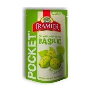 Tramier - Olives with Basil 70g Tramier - Olives with Basil 70g