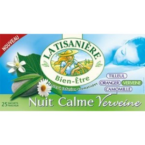 La Tisaniere - Tranquil Night Tisane with Verveine 30g La Tisaniere - Tranquil Night Tisane with Verveine 30g
