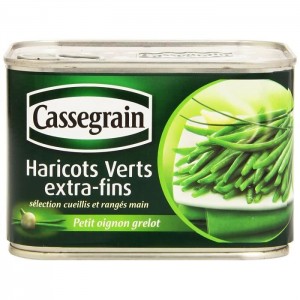 Cassegrain Haricots Verts Extra-Fins 390g Cassegrain Haricots Verts Extra-Fins 390g